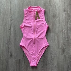 SOLD Skims Front Zip One Piece